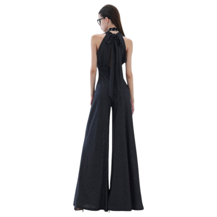 JUMPSUIT LEILA WHITE POIS