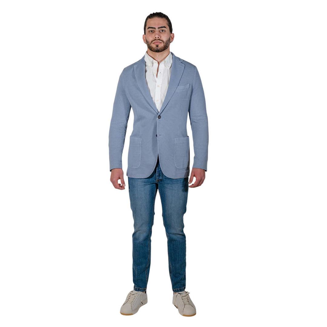 GIACCA OXFORD Blu