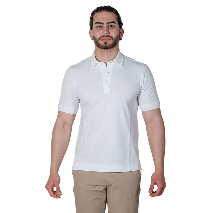 POLO PIQUET Bianco