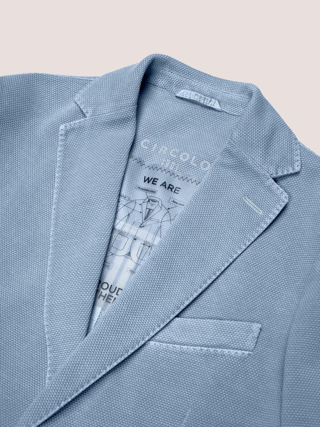 GIACCA OXFORD Blu