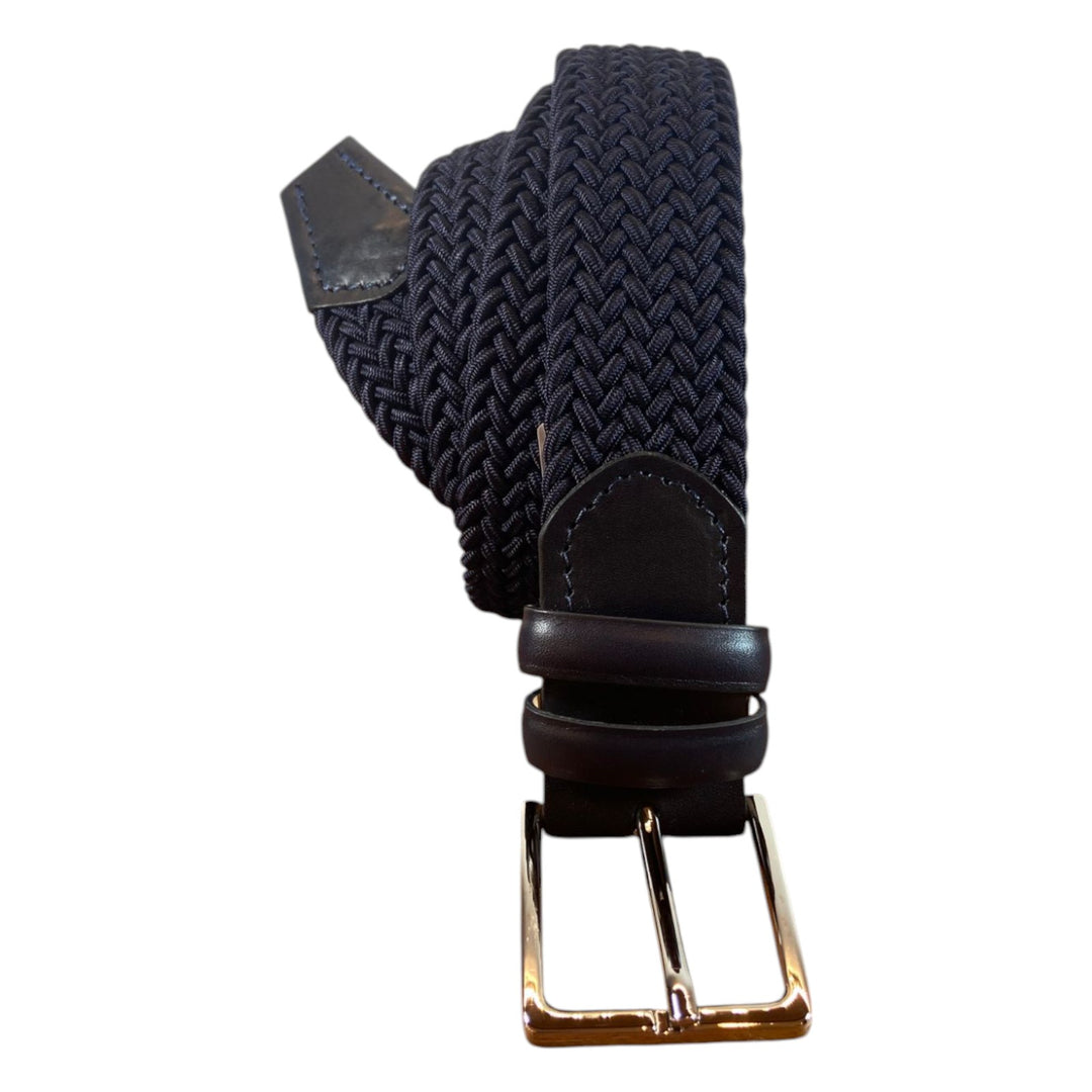 BLUE NATURAL YUTE ELASTIC BELT