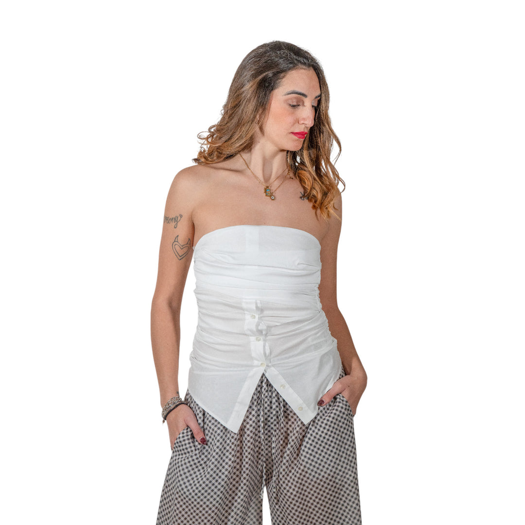 BAND TOP ALPHA WHITE
