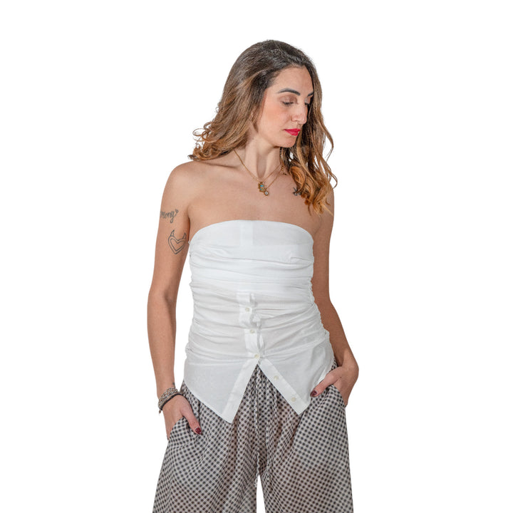BAND TOP ALPHA WHITE