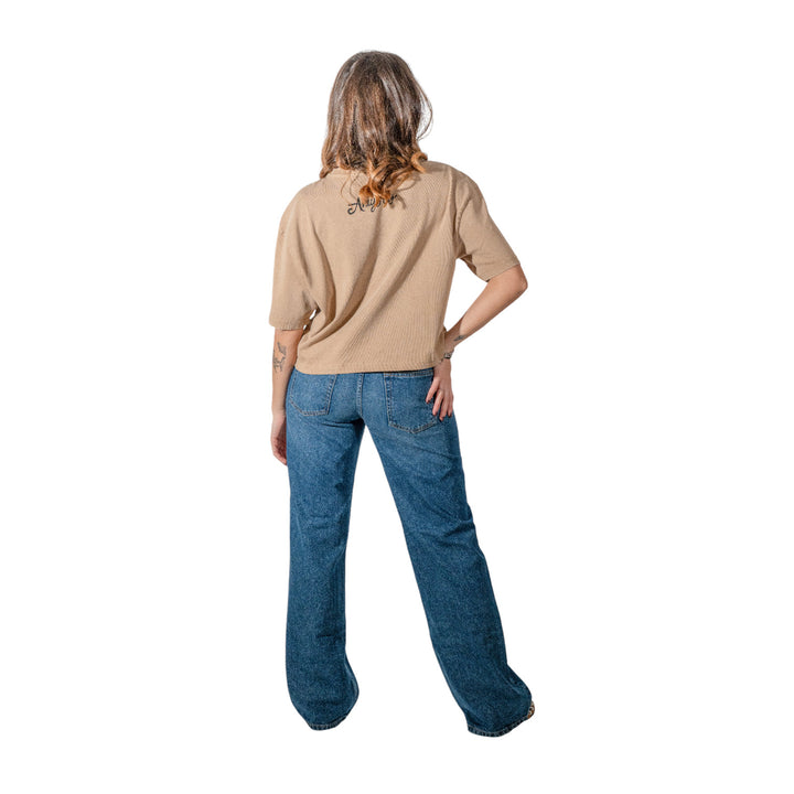 CROPPED STONE BEIGE STONE