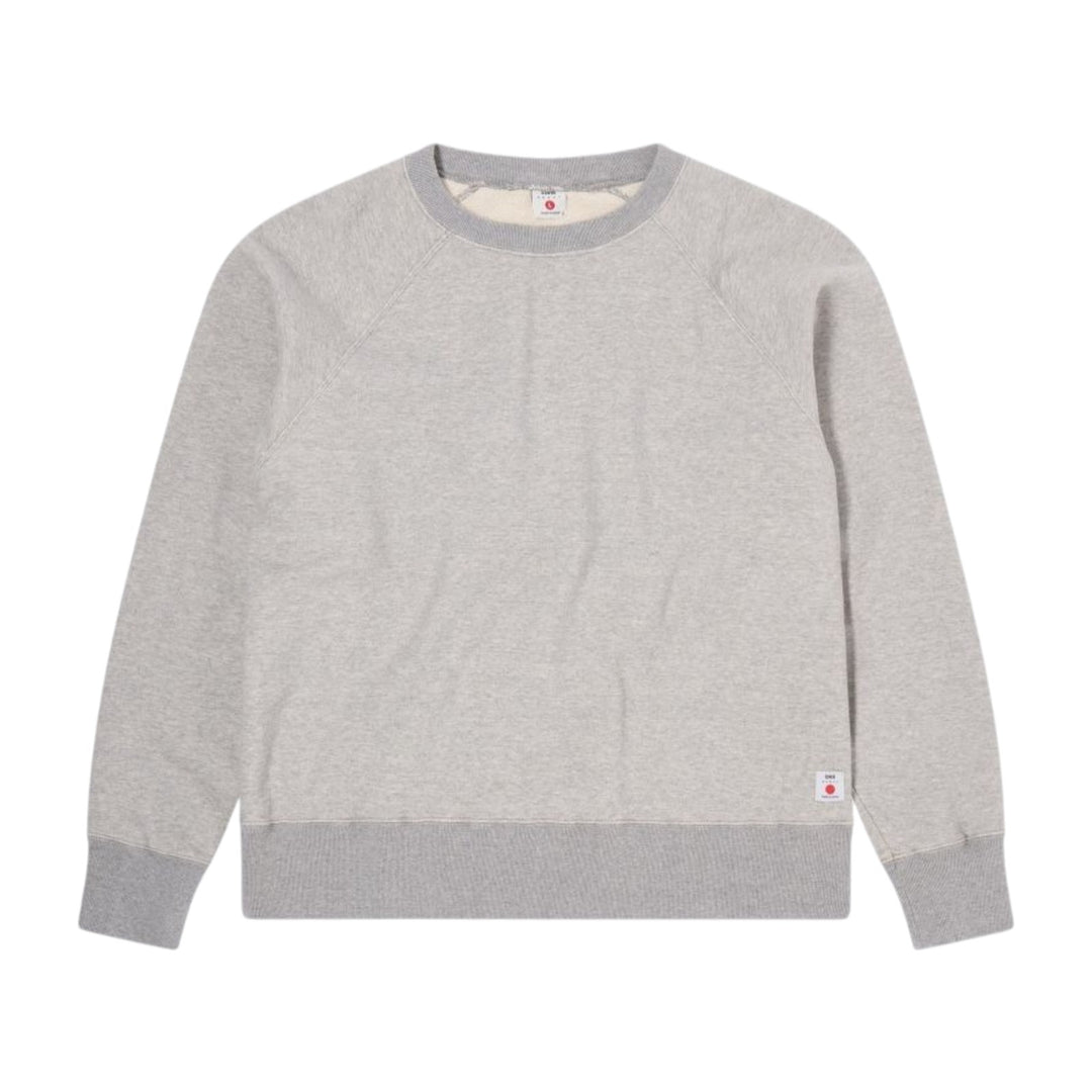 RAGLAN-SLEEVE CREW JAPAN GREY