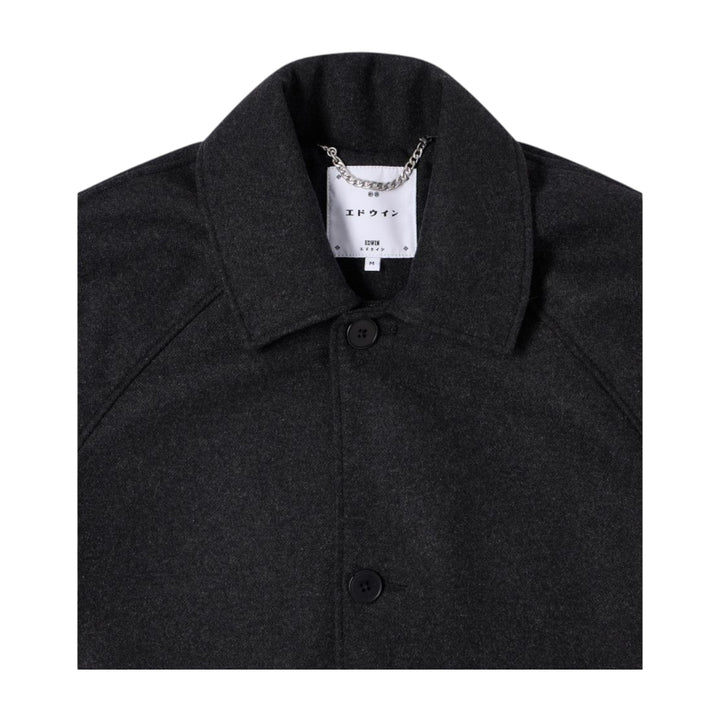 MAC WOOL COAT DARK GREY MARL