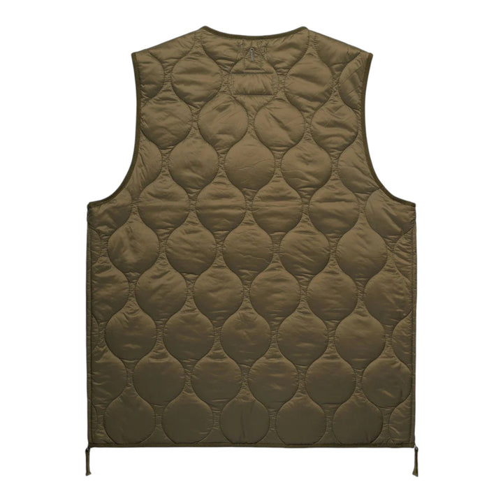 GILET  TRAPUNTATO VERDE