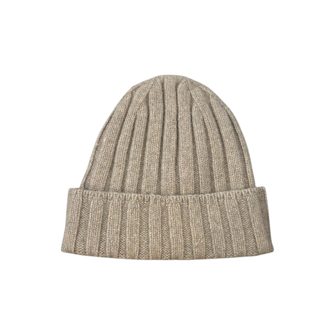 100% CASHMERE BALE BEIGE HAT