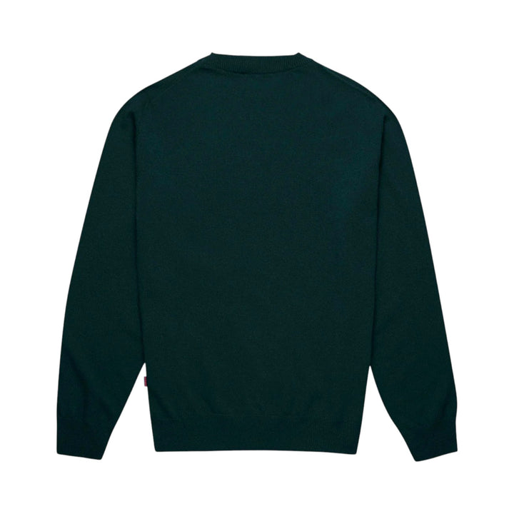 GIROCOLLO IN LANA BLU