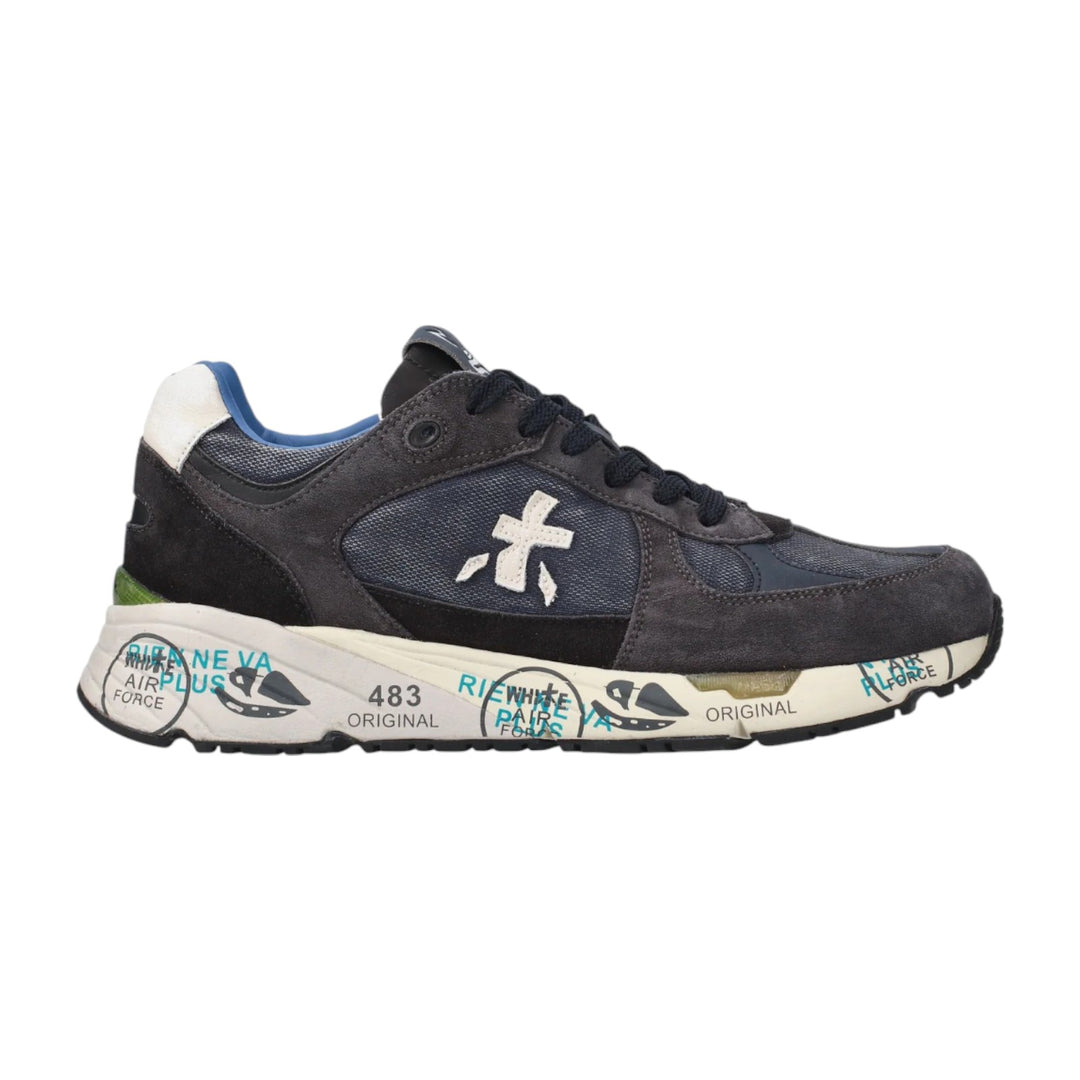 SNEAKERS MASE DARK BLUE/DARK BROWN 7819
