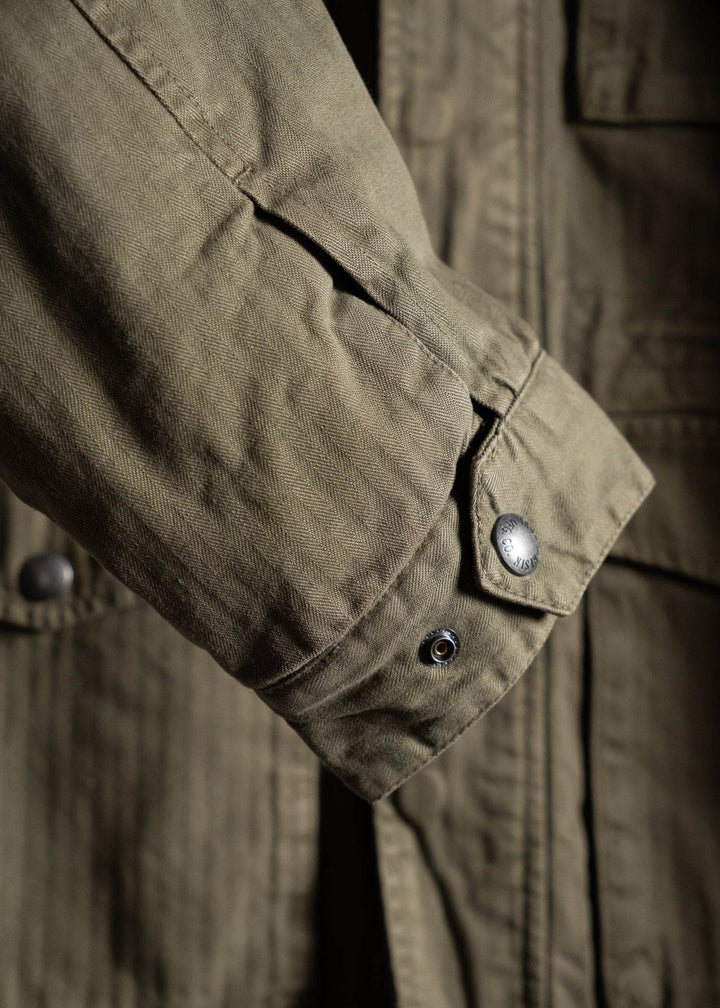 M65 HERRINGBONE JACKET VERDE