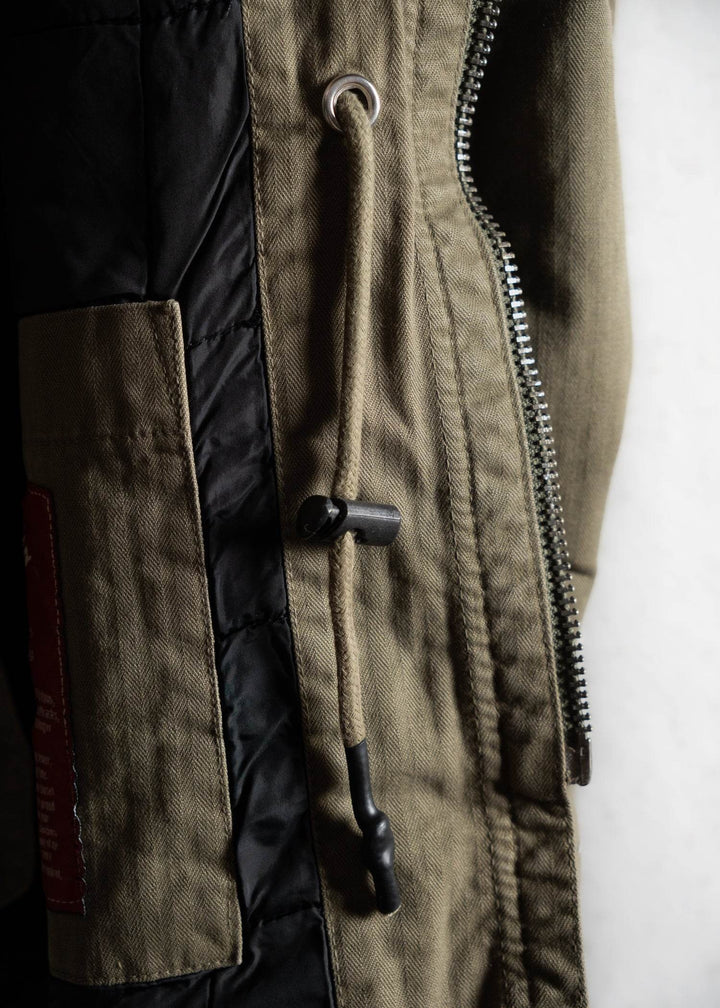 M65 HERRINGBONE JACKET VERDE