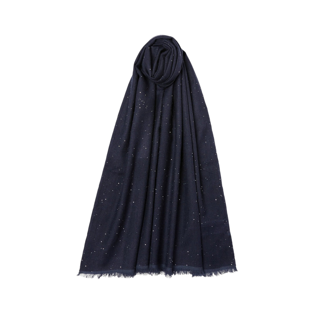 Stola-foulard-mantella CIOCCA BLU