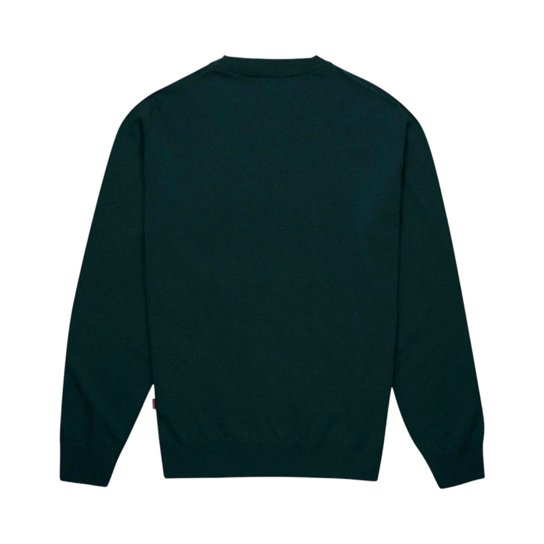 GIROCOLLO IN LANA VERDE