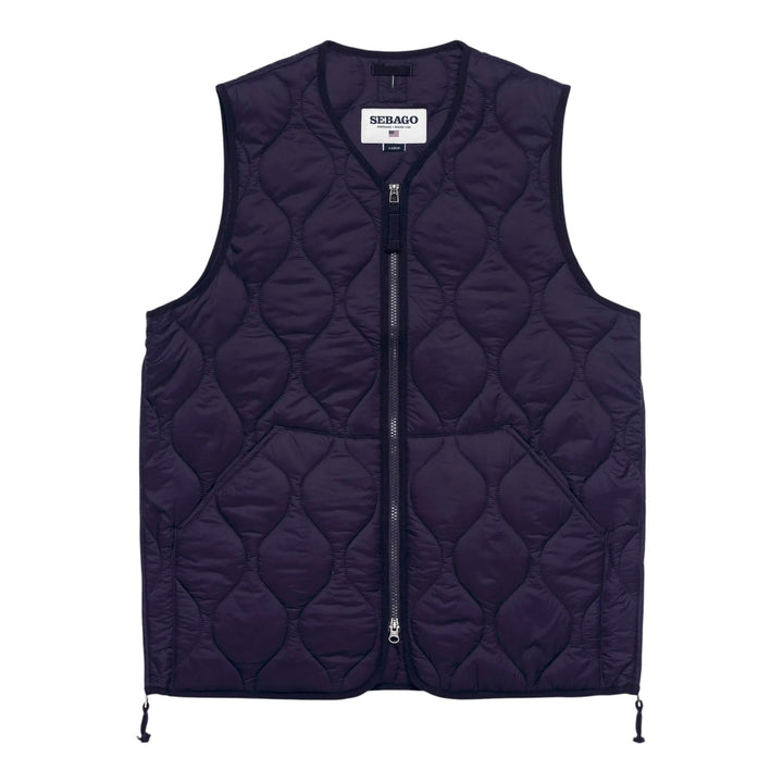 GILET  TRAPUNTATO BLU