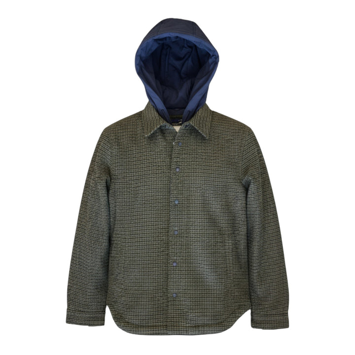 MEN'S GREEN HOODED JACKET