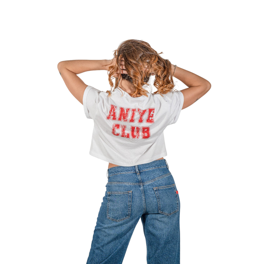 CROP ANIYE KISS WHITE