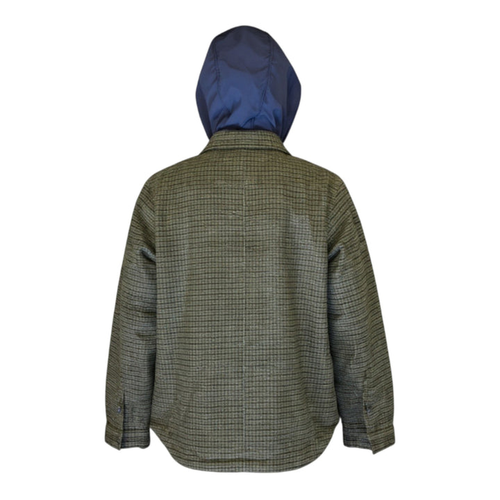 MEN'S GREEN HOODED JACKET