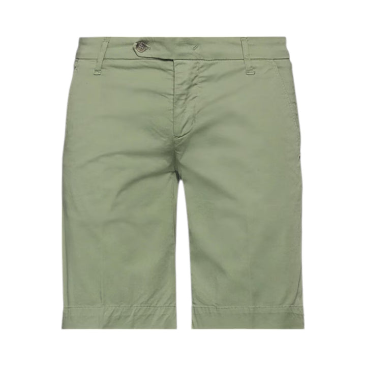 BERMUDA AMERICAN POCKETS WITH GREEN STRAP