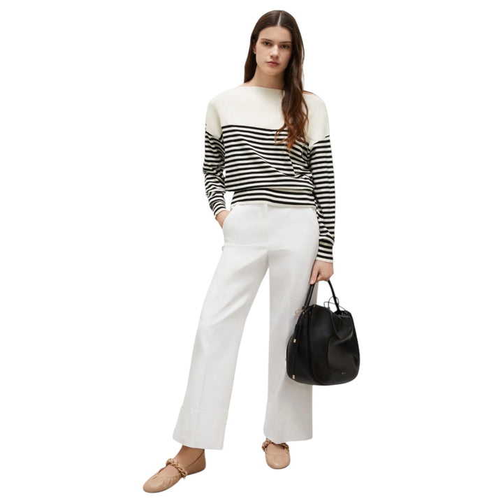 Pantalone lungo RESEDA1 PANNA