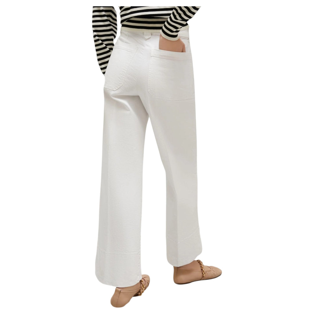 Pantalone lungo RESEDA1 PANNA
