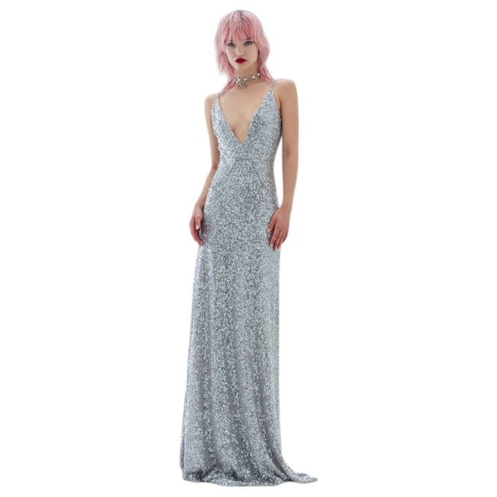 LONG DRESS ROSE ICE