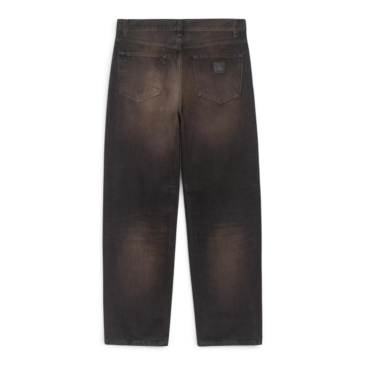 ARON PANT BLACK TOBACCO USED WASH