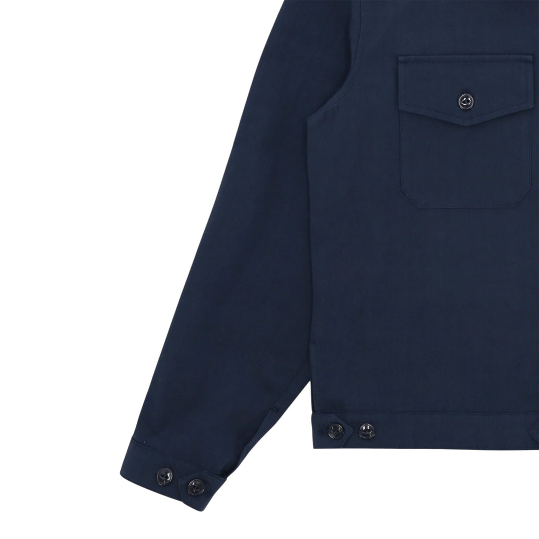 Albert Giacca in Cotone Blue