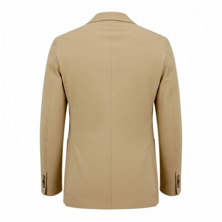 Blazer Premium Piquet in Cotone Beige