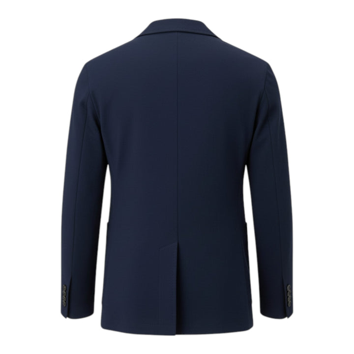 Blazer Stretch Jersey Blu Navy