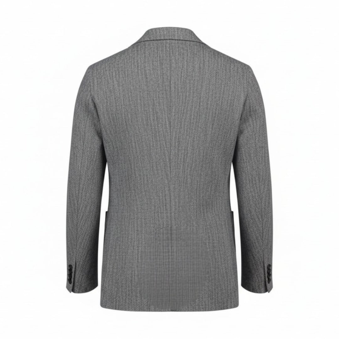 Blazer Special Print in Cotone Blu