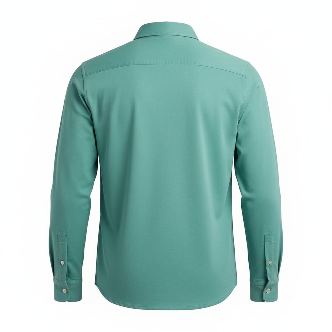 Langarmhemd Hartford Jersey Türkis