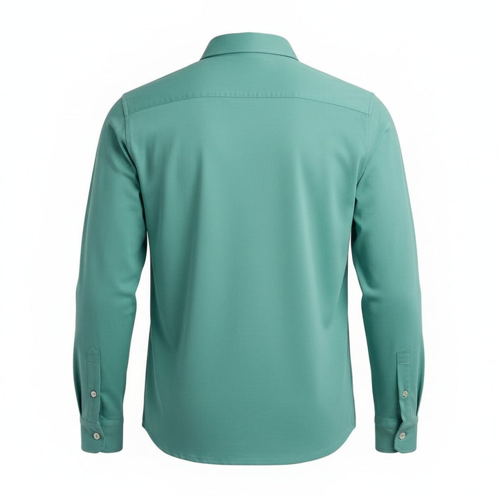 Langarmhemd Hartford Jersey Türkis