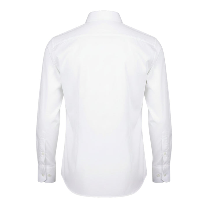 Camicia Manica Lunga Slim Fit No Stiro Bianco