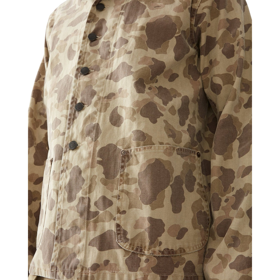 Clays Giacca Camouflage in Cotone