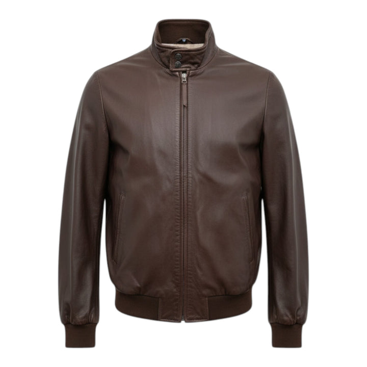 Baracuta Lederjacke in Braun