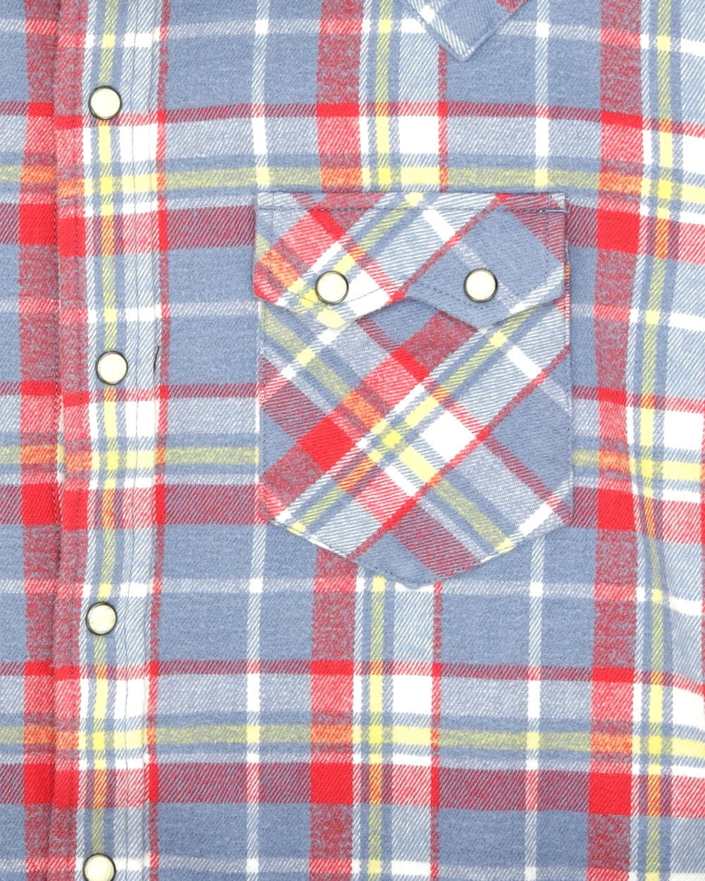 JOSH CAMICIA TEXANA COTONE A QUADRI RED/GREY