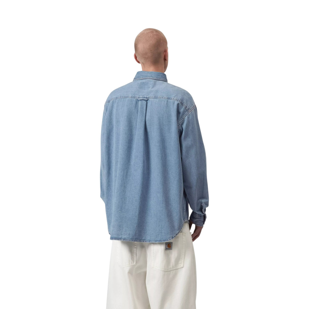 L/S Lucas Shirt Blau