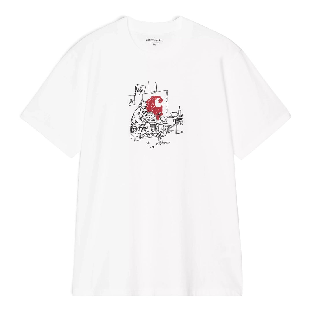 OLD PAINTER T-SHIRT WHITE