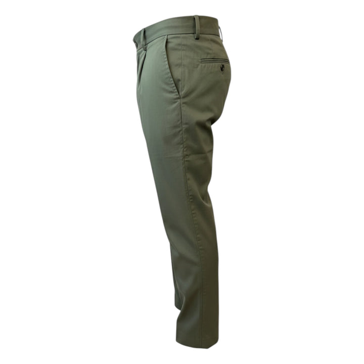 Ultralight-Hose mit Gummizug und Bundfalten Green Military