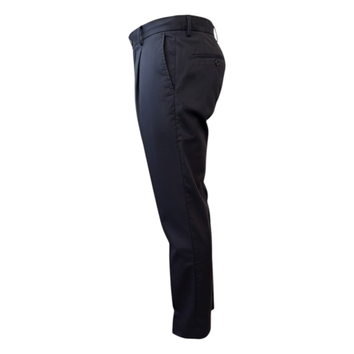 Ultralight-Hose mit Gummibund und Bundfalten Night Blue