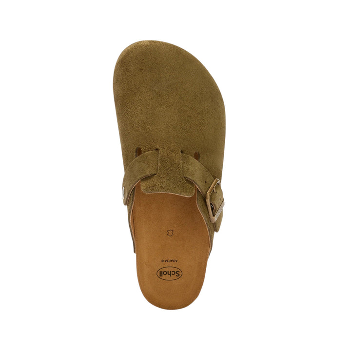 WILDLEDER-SANDALEN OLIVIER KHAKI