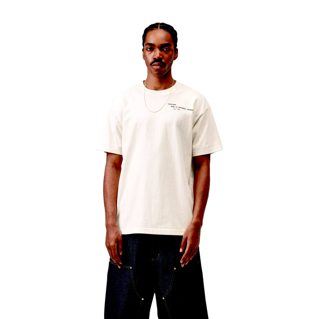 S/S Punched T-Shirt Wax