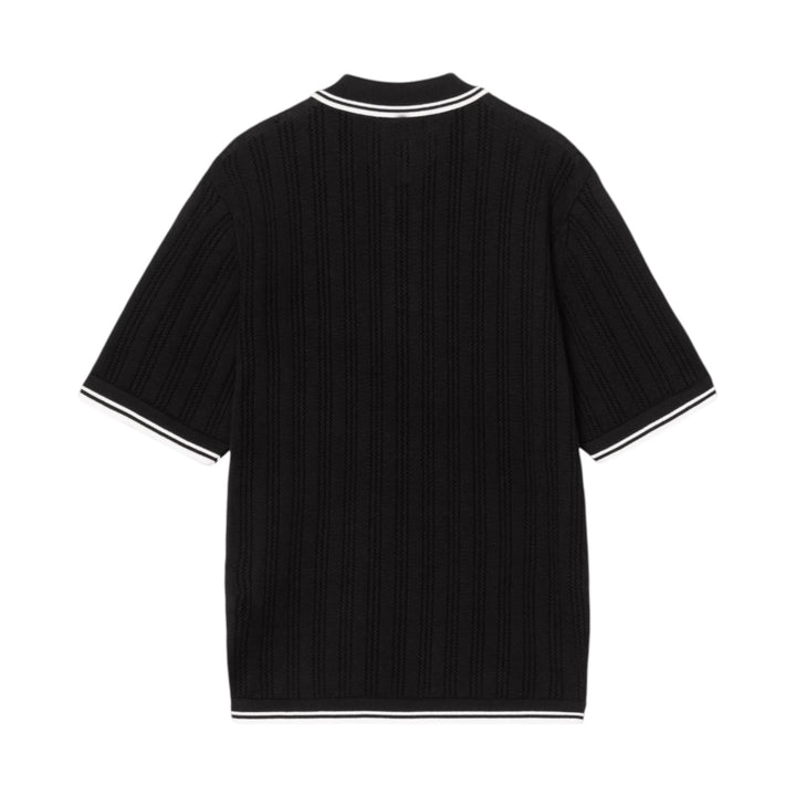 S/S Ramsey Polo Schwarz / Wachs