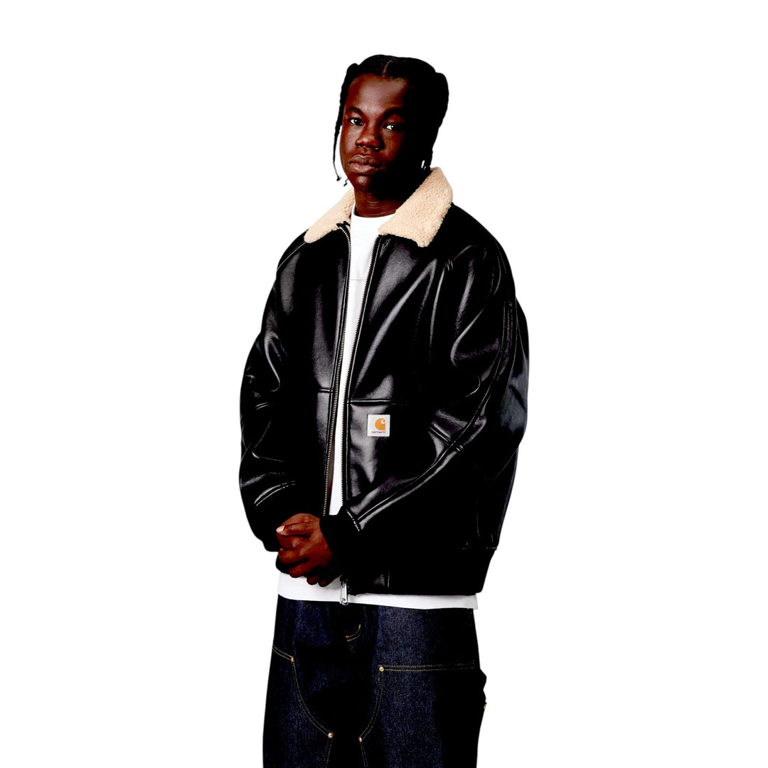 Shepton Jacke Schwarz / Natur