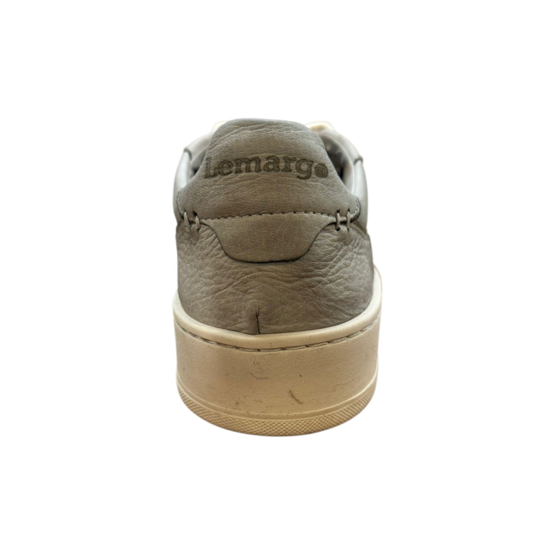 Sneakers Jannik in Vera Pelle di Cervo Cemento