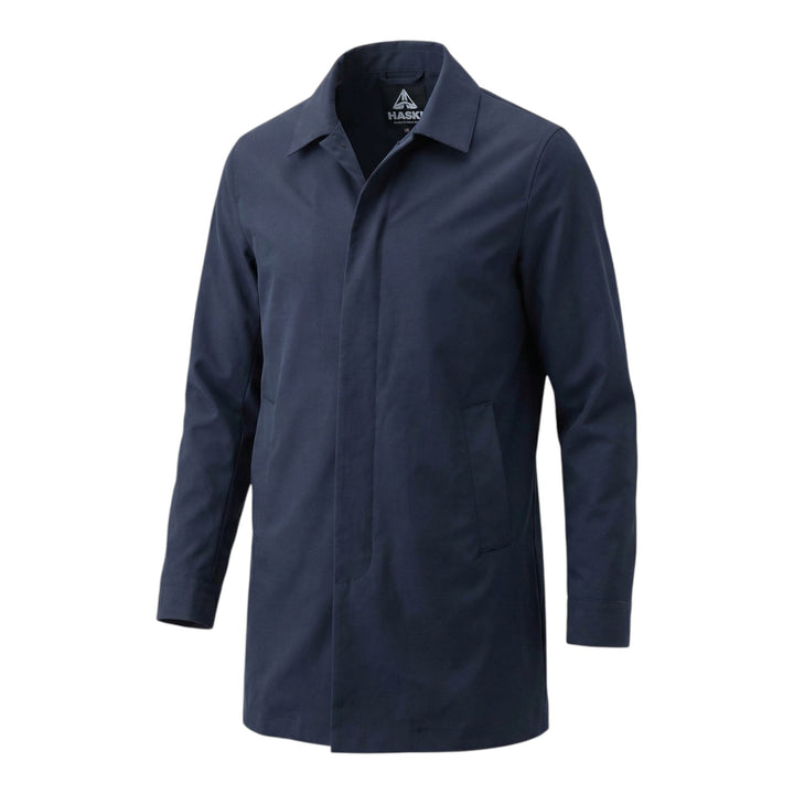 Trenchcoat aus Baumwolle in Blau