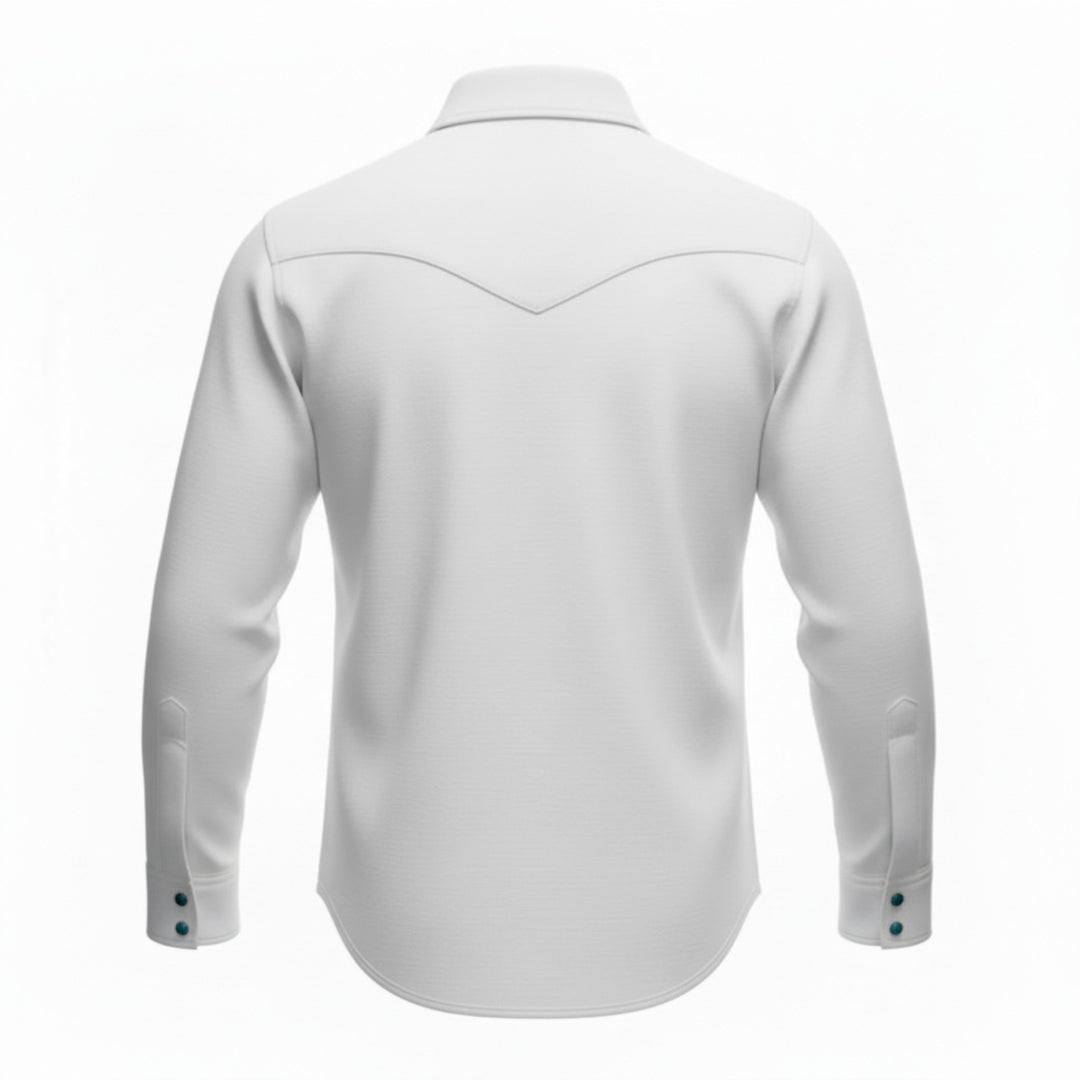 WESTERN OXFORD SHIRT BIANCO