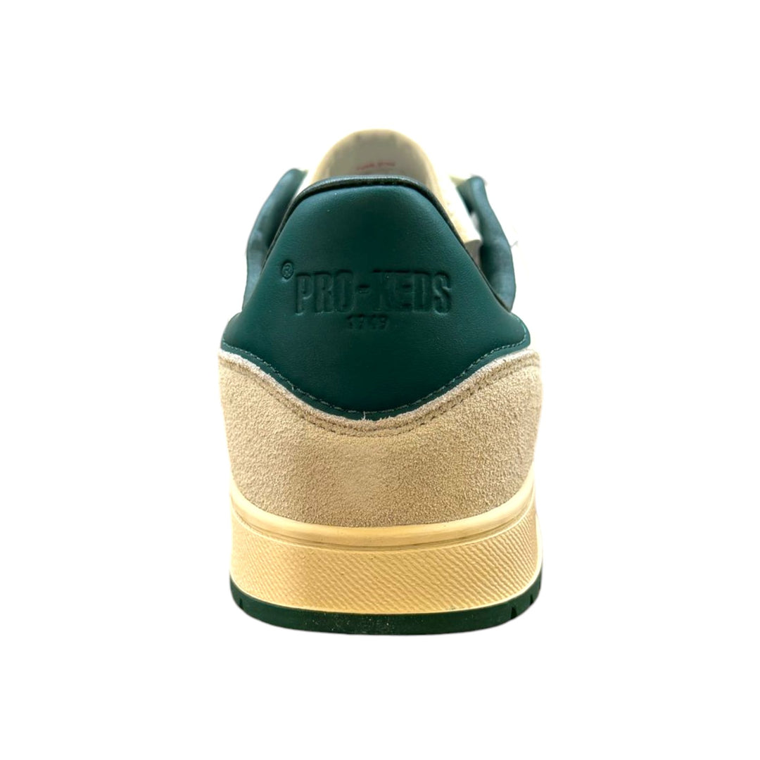 Field King in Weiß und Grün Leder