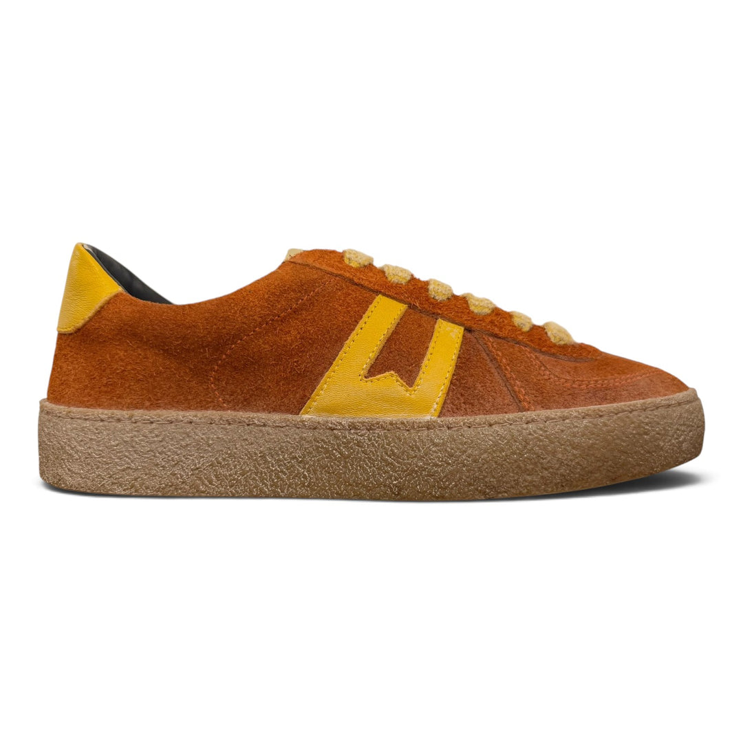SNEAKERS KAZAN ECHTES WILDLEDER ORANGE